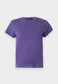 CLASSIC FIT CREWNECK TEE - Βασικό μπλουζάκι - purple/cactus