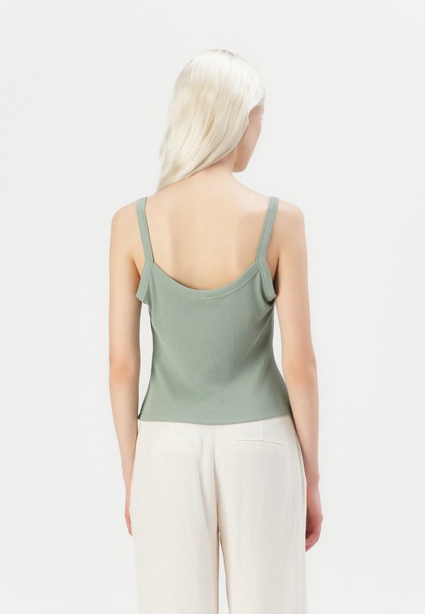 BARE POWDERED BUTTON THROUGH TANK - Top2