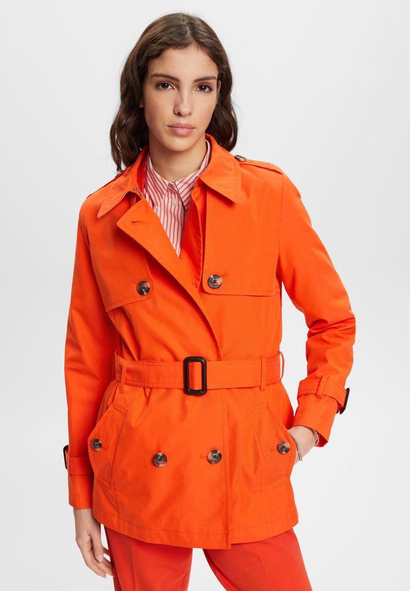 Esprit Short coat orange red/orange Zalando.co.uk