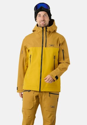 Ski jas - dk mustard yellow mustard yellow