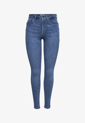 ONLY ONLPOWER MID PUSH UP - Jeans Skinny - light blue denim