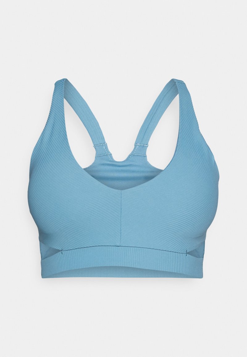 Nike Performance Sport-bh met light support blauw