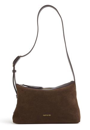 Cross body bag - dark brown