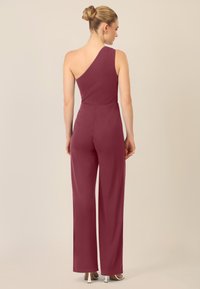 Apart ONE SHOULDER OVERALL - Tuta jumpsuit - bordeauxrot
