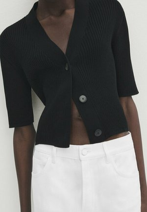 Vest - mottled black