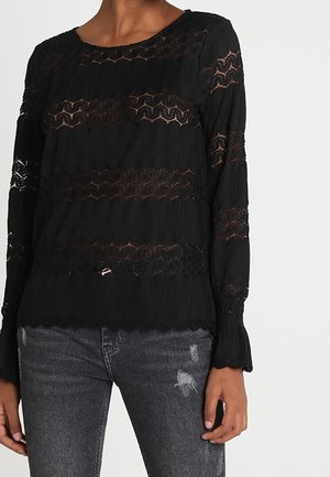 Bluse - black