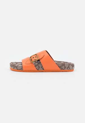 ADDISON - Mules - tangerine