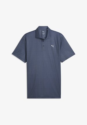 Puma, PURE 3.0 GEO GOLFPOLO - Poloshirt - deep navy white glow