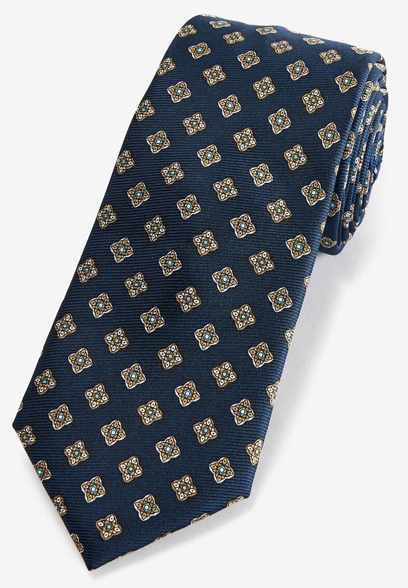 Herren Manschettenknöpfe | Next SIGNATURE Krawatte blue grey/blaugrau - PA54348 Herren Manschettenknöpfe | Next SIGNATURE Krawatte blue grey/blaugrau - PA54348