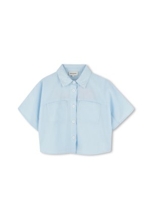 Button-down blouse - blanc bleu