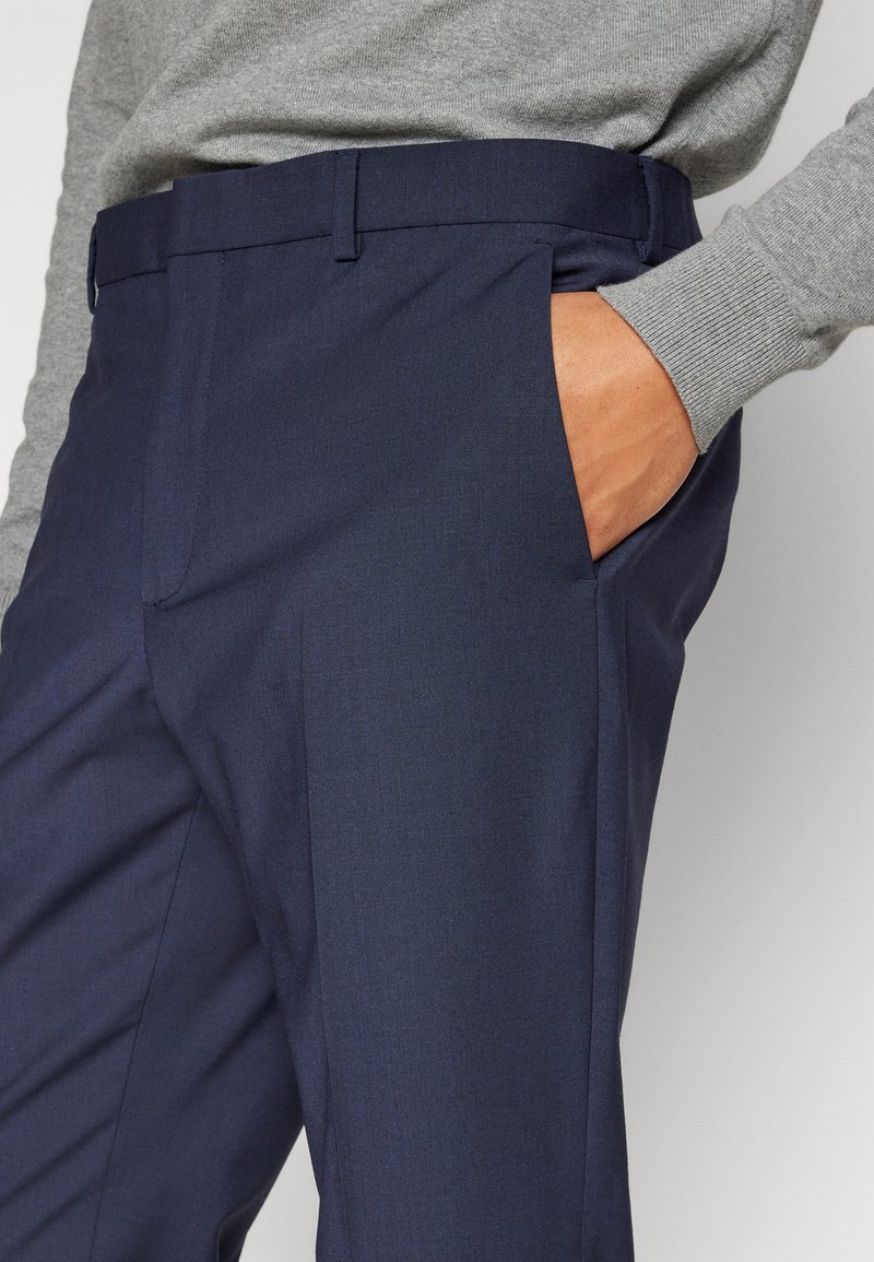 Calvin Klein MODERN BLEND REGULAR PANTS - Trousers - night sky/dark blue -  Zalando