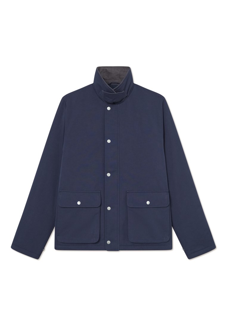 Les Deux Lichte jas donkerblauw