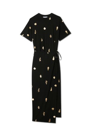 Never Fully Dressed MIDI LEIA DRESS - Robe en jersey - black