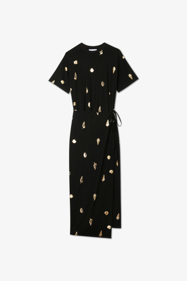 Never Fully Dressed MIDI LEIA DRESS - Jersey dress - black - Zalando.ie Never Fully Dressed MIDI LEIA DRESS - Jersey dress - black - Zalando.ie