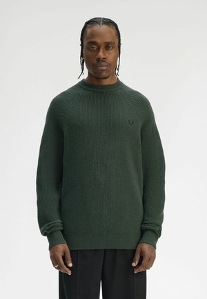CON MANICHE RAGLAN   - Maglione - court green