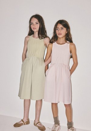 THE SET, 2 PACK - Robe en jersey - pink green