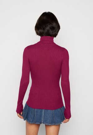 Strickpullover - bordeaux