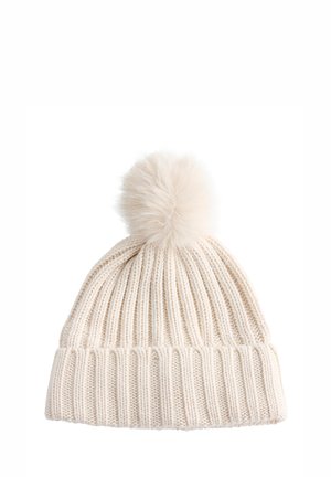 POMPOM KNIT - Kalap - white