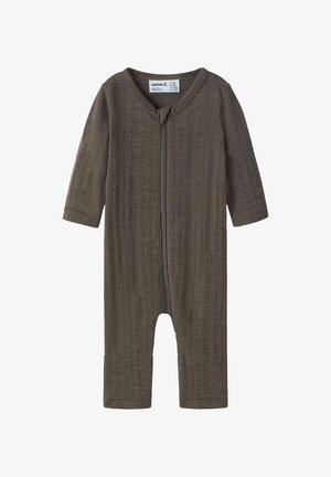 Name it, Nightsuit Merino Wool - Pyjamas - morel