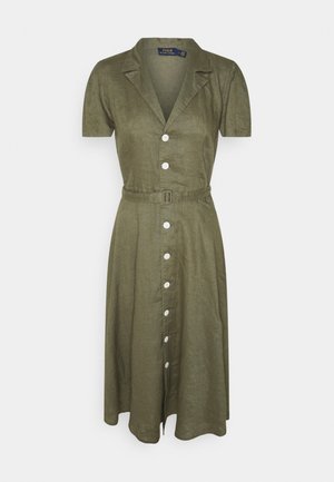 Shirt dress - basic olive