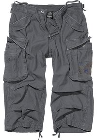 INDUSTRY VINTAGE - Šortky - charcoal