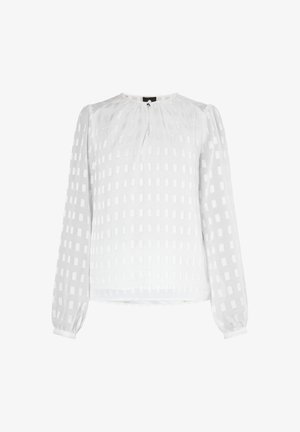 DreiMaster, DREIMASTER LANGARMBLUSE - Blouse - wollweiss