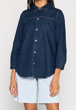 Blůza - dark-blue denim