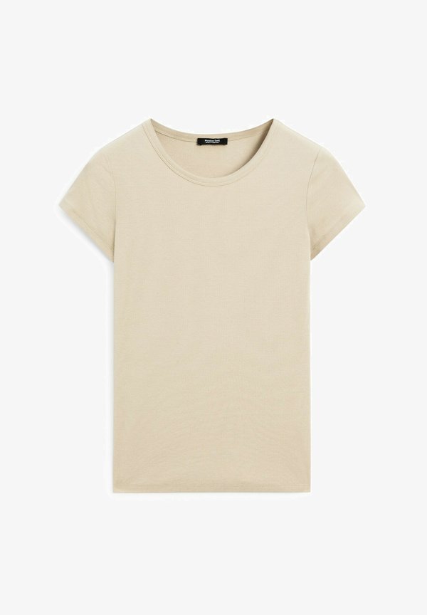 SHORT SLEEVE - Basic T-shirt - BEIGE3
