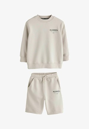smALLSAINTS, REGULAR FIT - UNDERGROUND OVERSIZED SWEATSHIRT AND SWEAT SHORTS SET - Mikina - neutral