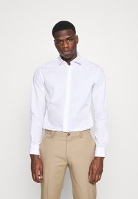 Jack & Jones JJJOE 2 PACK - Marškiniai - cashmere blue/white