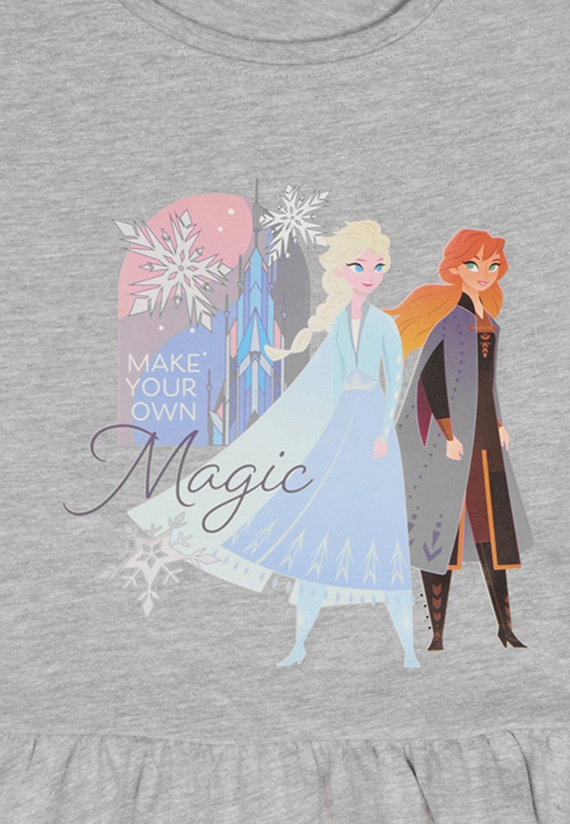 Disney FROZEN FROZEN - Jersey dress - grau/mottled grey - Zalando