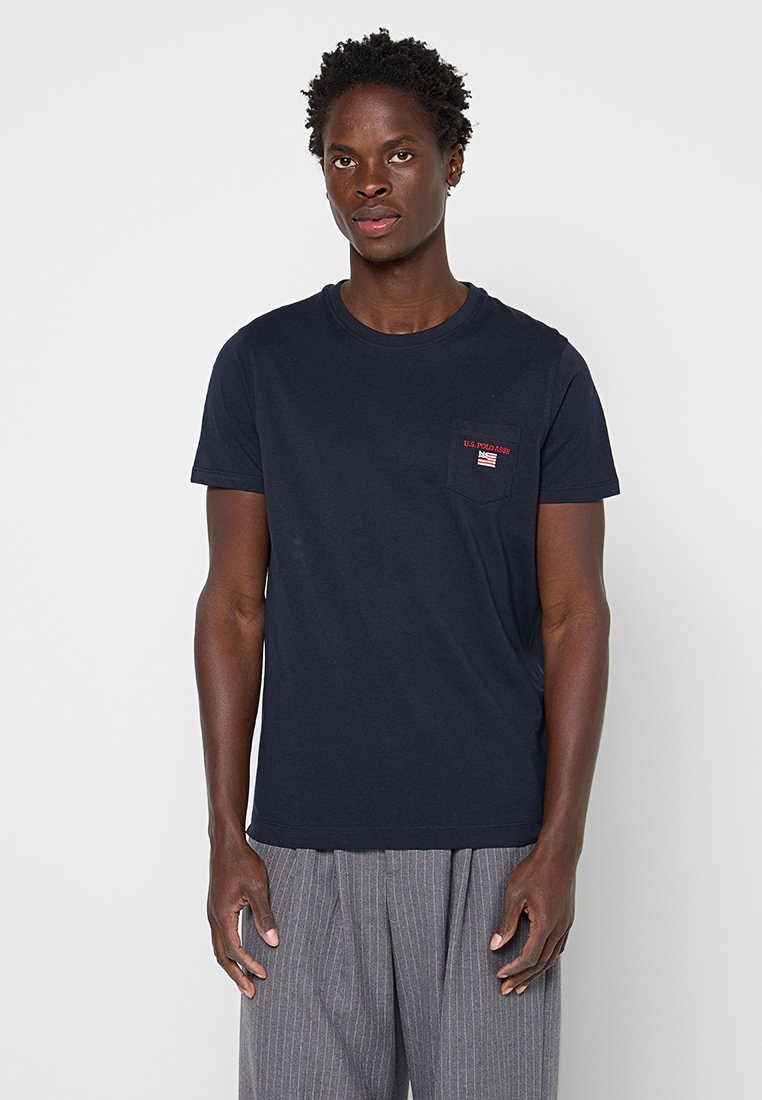 U.S. Polo Assn. T-shirt basic donkerblauw U.S. Polo Assn. T-shirt basic donkerblauw