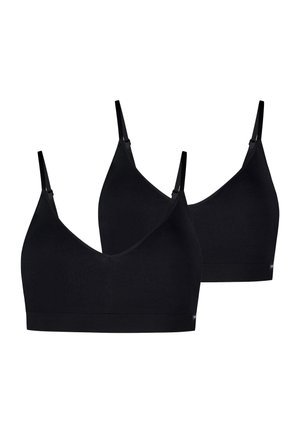 ESSENTIALS 2-PACK - Bustier - black
