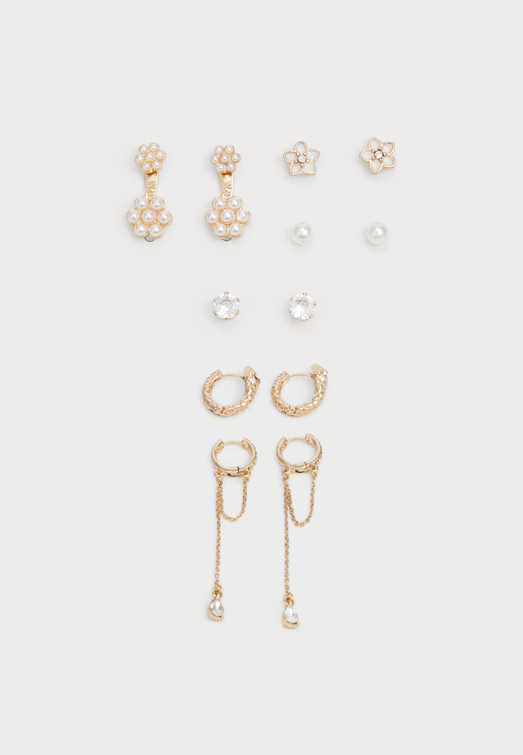 ALDO BLOSSOMS PACK Earrings gold-coloured/clear multi/gold