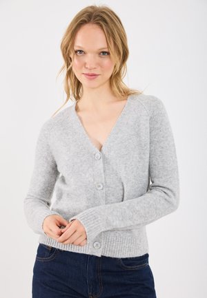 Gilet - light grey melange