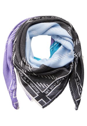 BEDRUCKTES  - Halsdoek - grau