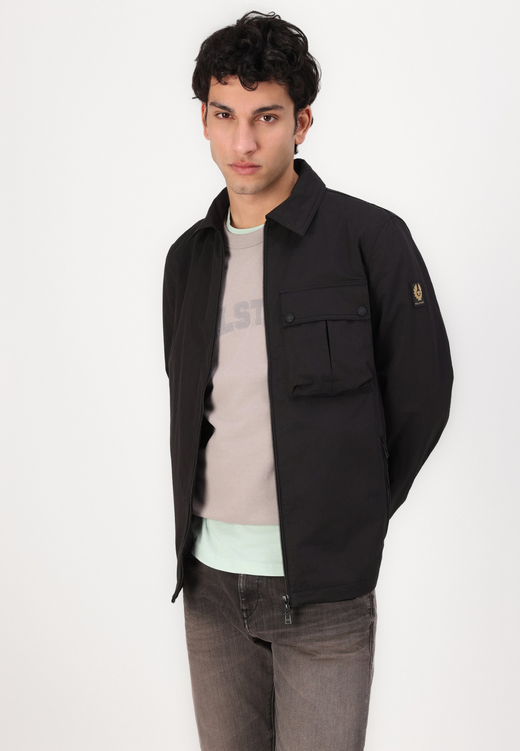 Belstaff DROME - Summer jacket - black - Zalando.ie