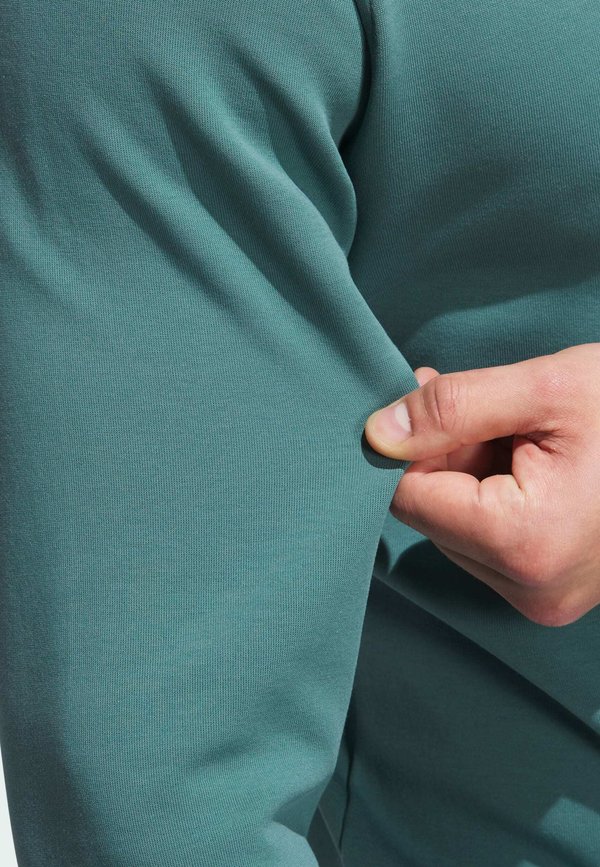 CREW NECK - Sweatshirt - preloved teal2