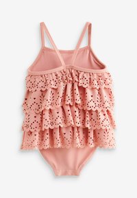 Next BRODERIE RUFFLE  - Fürdőruha - pink
