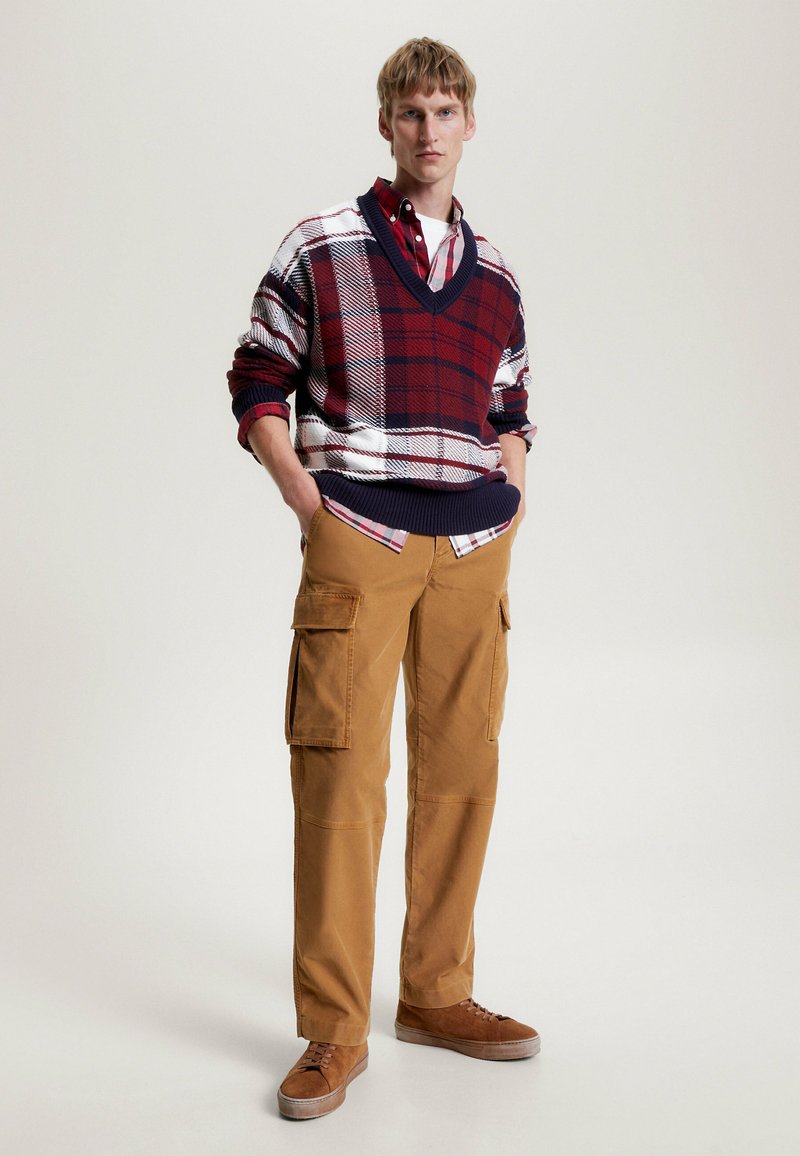 Tommy Hilfiger Cargobroek kaki Tommy Hilfiger Cargobroek kaki