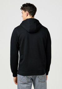 Wrangler Felpa con cappuccio - black