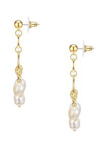 Lulu & Jane Pendientes - gelbgold - coloured