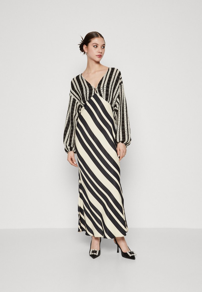 Never Fully Dressed EMMA Maksikleit black/white/must Zalando.ee