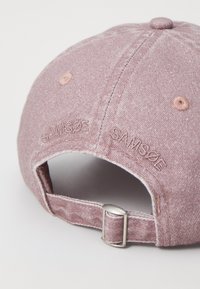Samsøe Samsøe BACK LOGO UNISEX - Sapka - woodrose