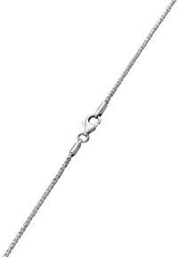 Sidabrinė vėrinio grandinėlė iš sterlingo sidabro, suksinta, su omaro sagtimi. Lygus paviršius ir blizgus apdaila. Ilgis paveikslėlyje nenurodytas.