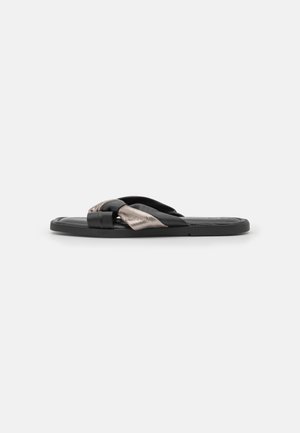 Marco Tozzi Pantolette flach - black