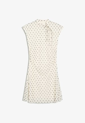 Bershka, PRINTED QIPAO DRESS - Freizeitkleid - beige