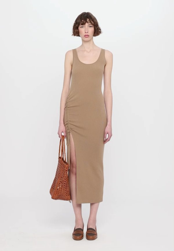 RUCHED SCOOP TANK  - Jumper dress - cafe2