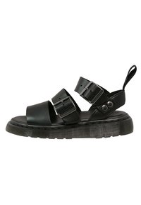Dr. Martens - GRYPHON - Sandali - black Immagine in miniatura 1