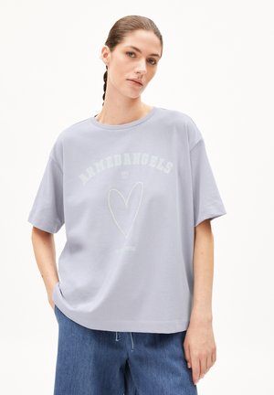 GIANNAA FORTUNE - Print T-shirt - misty morning